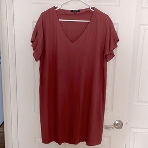 Madewell Flutter Sleeved Dress